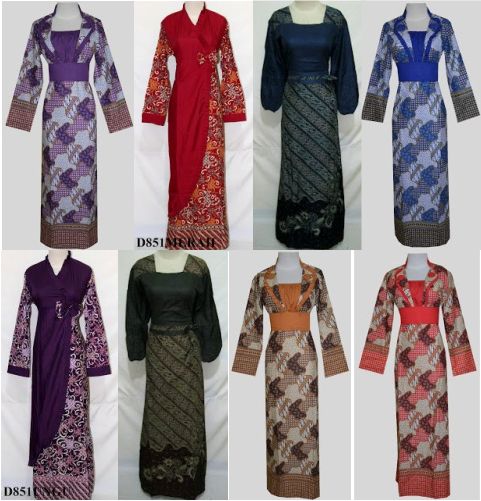  GAMIS BATIK ZIDNA Collection Baju Batik Baju Batik 