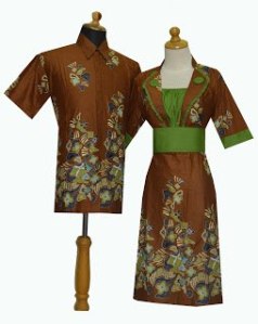 D855 Coklat, Sarimbit Batik Model Dress Kemben Nempel, Belakang Karet, Obi Lepasan Rp 182.000,-