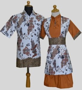 D912 Coklat, Sarimbit Batik Model Dress Kancing Depan, Obi Bisa Dilepas Rp 182.000,-