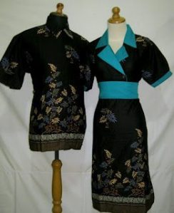 D812 Tosca, Sarimbit Batik Model dress kancing depan, Belakang karet Rp 182.000,-